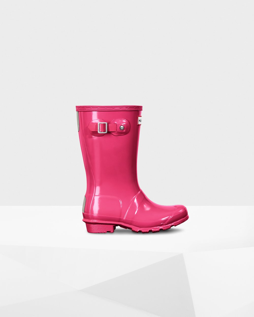 Kids Hunter Original Big Gloss - Rain Boots Light Pink - 7692-RYEMA